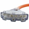 Ac Works 1.5FT 50A CS6365/ SS2-50P Locking Plug to 3 NEMA 6-15/20 Tri-Outlets SS2W620-018